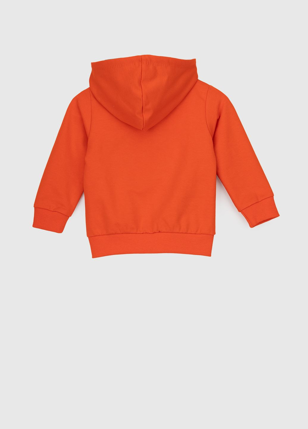 Оранжевый демисезонный костюм малявка (кофта+штаны) Breeze