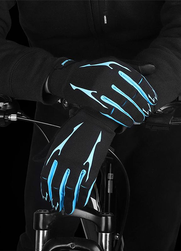 Велосипедные перчатки с закрытыми пальцами спортивные ААА (260477425)
