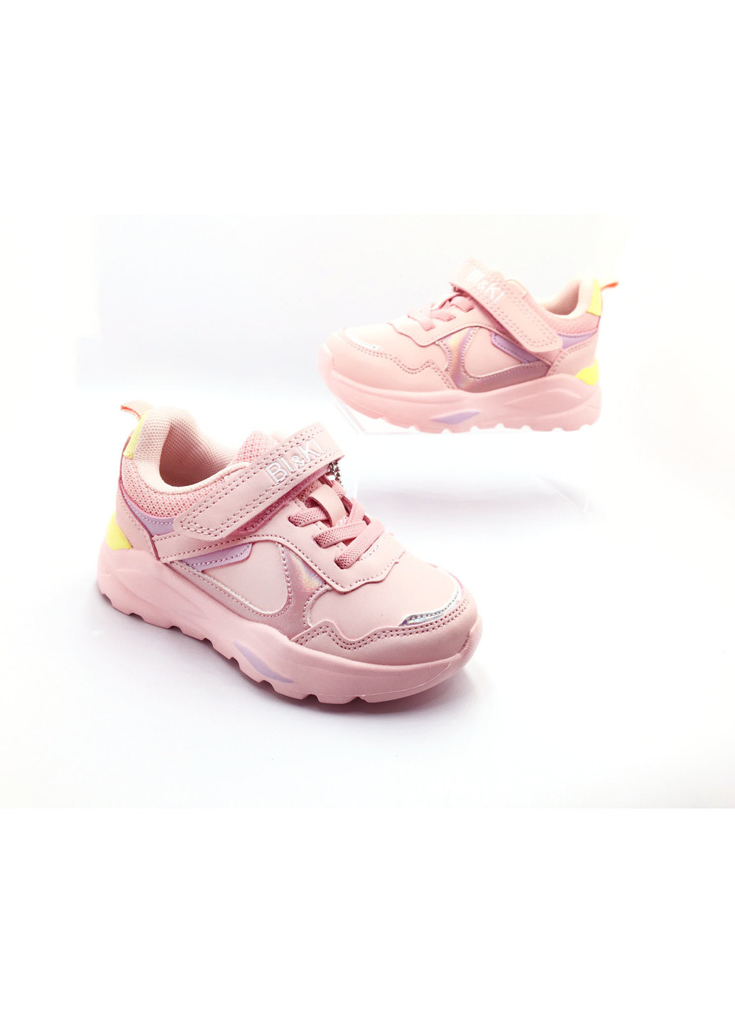 Розовые всесезонные кроссовки Bi & Ki