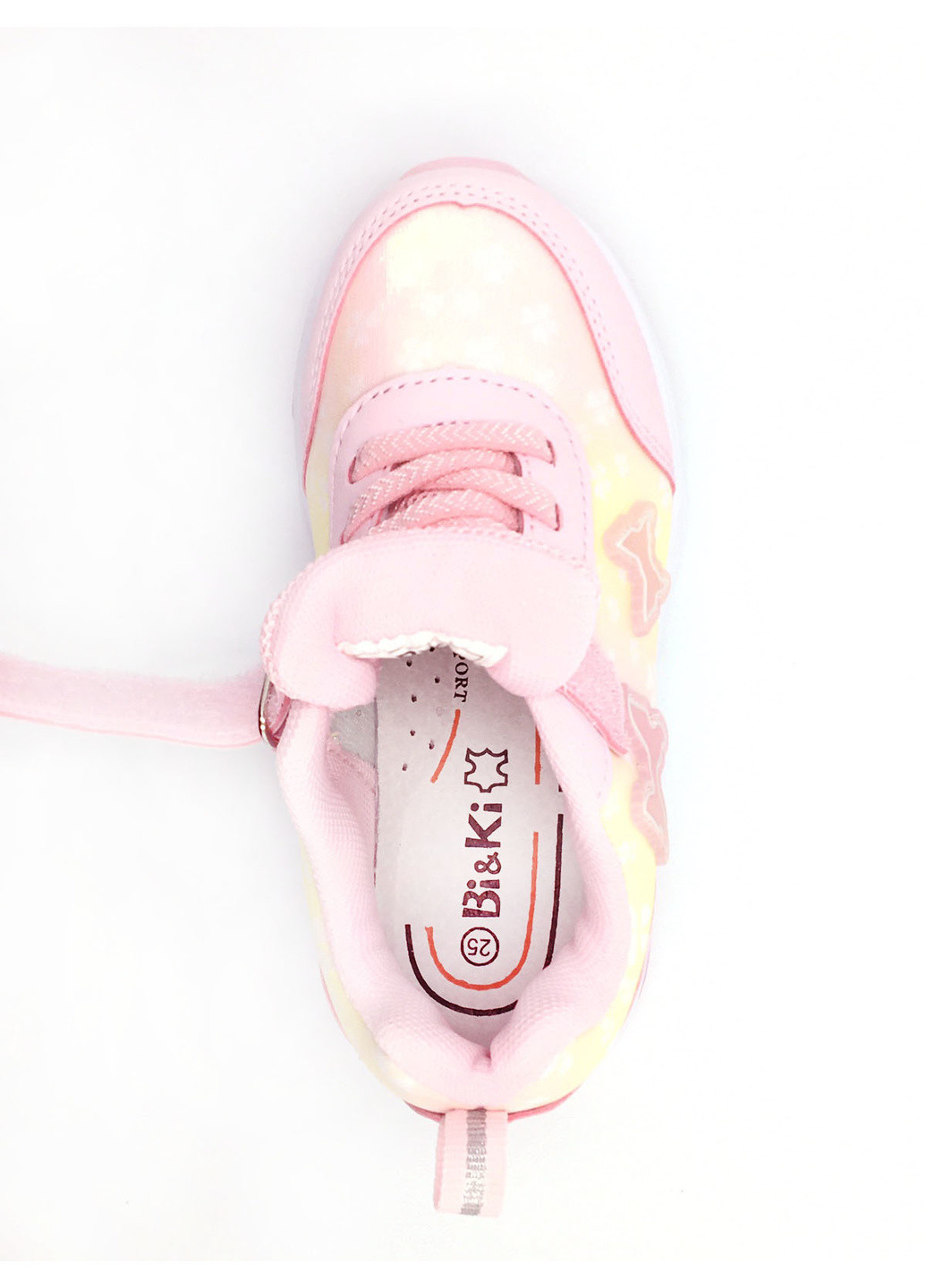 Розовые всесезонные кроссовки Bi & Ki