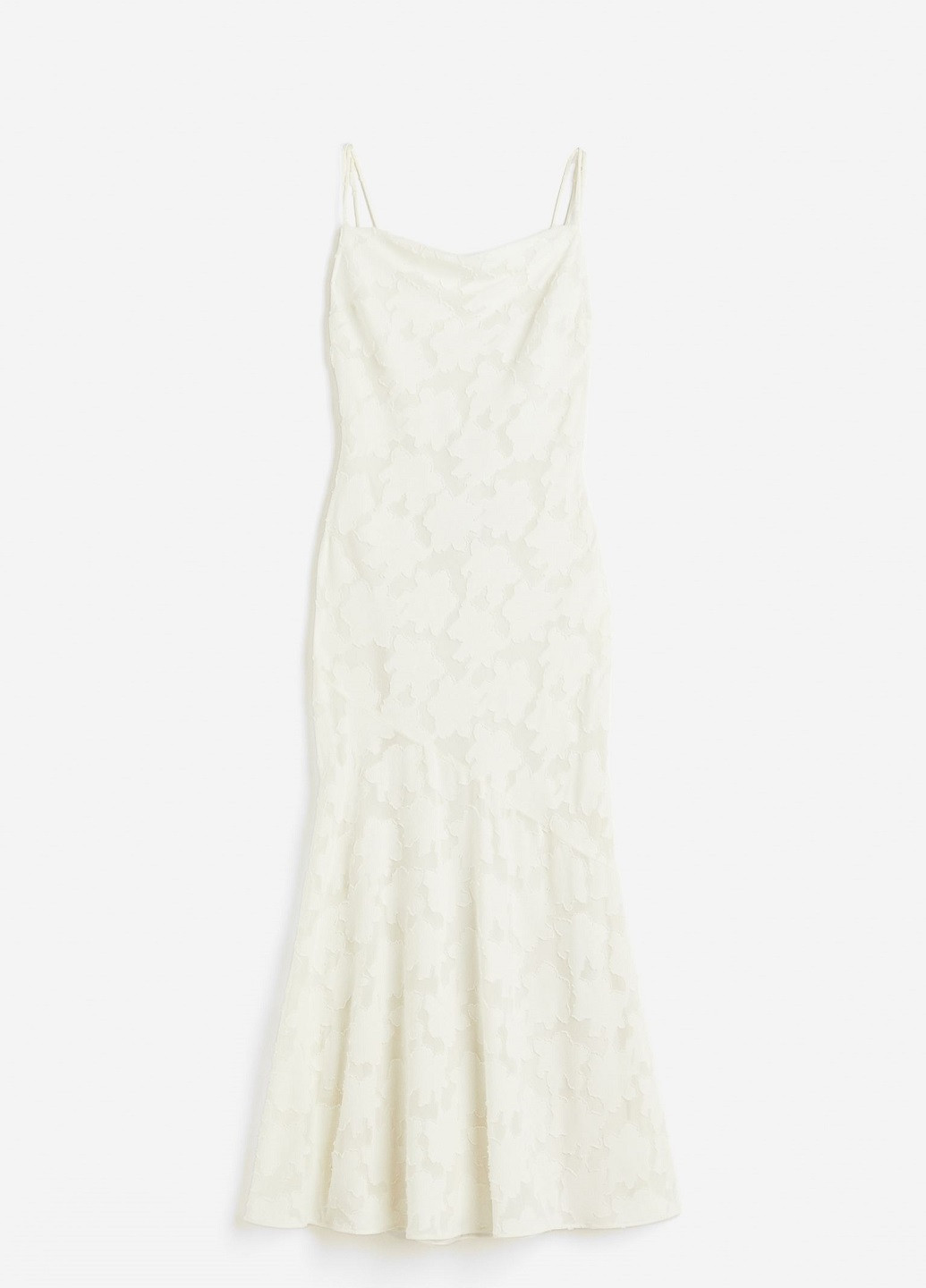 Молочное праздничный платье H&M однотонное
