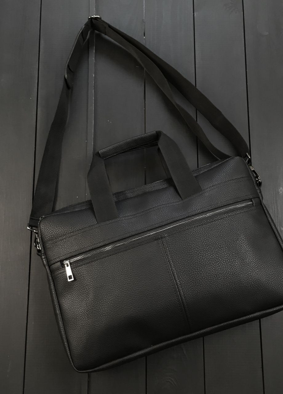 Сумка шкіряна для ноутбука, сумка для документів зерниста No Brand Mac 15.6 (260492517)