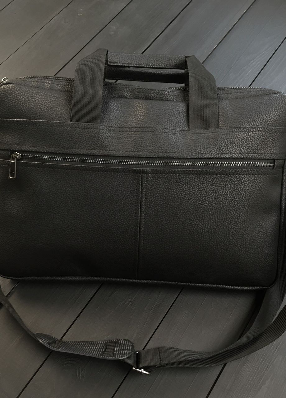 Сумка шкіряна для ноутбука, сумка для документів зерниста No Brand Mac 15.6 (260492517)