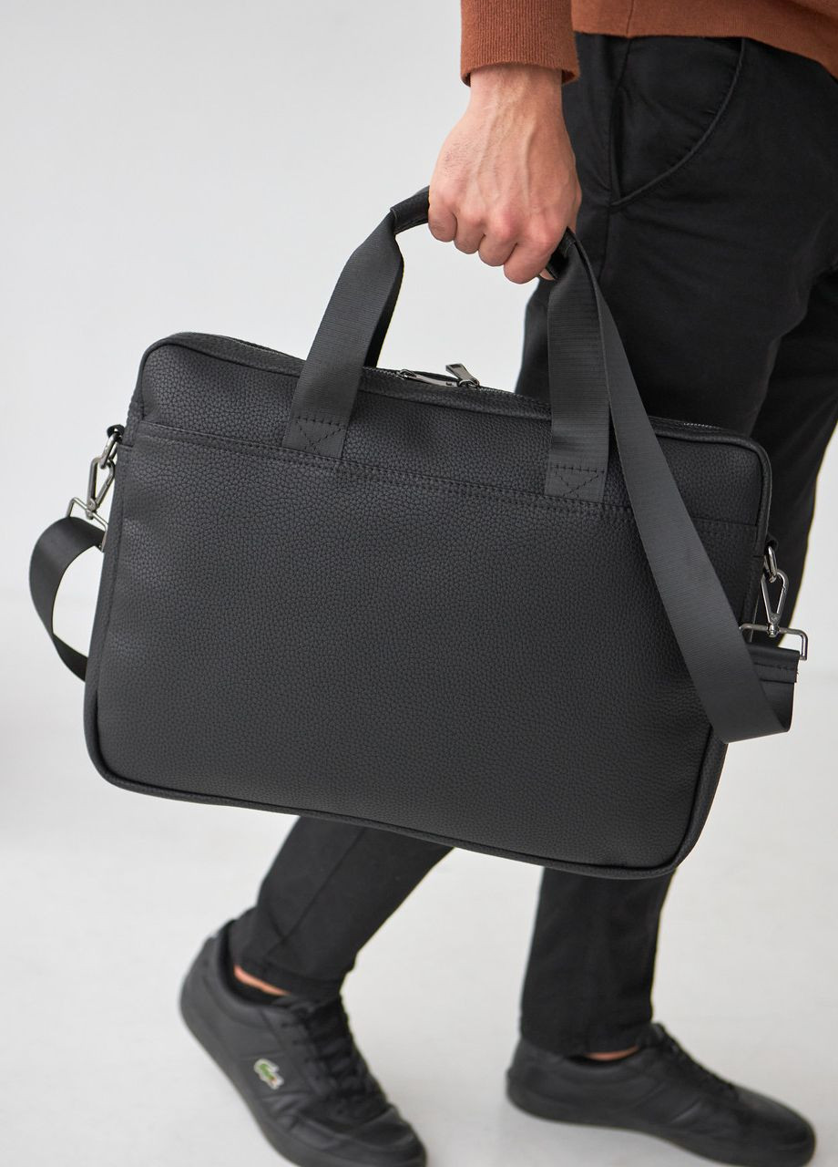 Сумка шкіряна для ноутбука, сумка для документів зерниста No Brand Mac 15.6 (260492517)