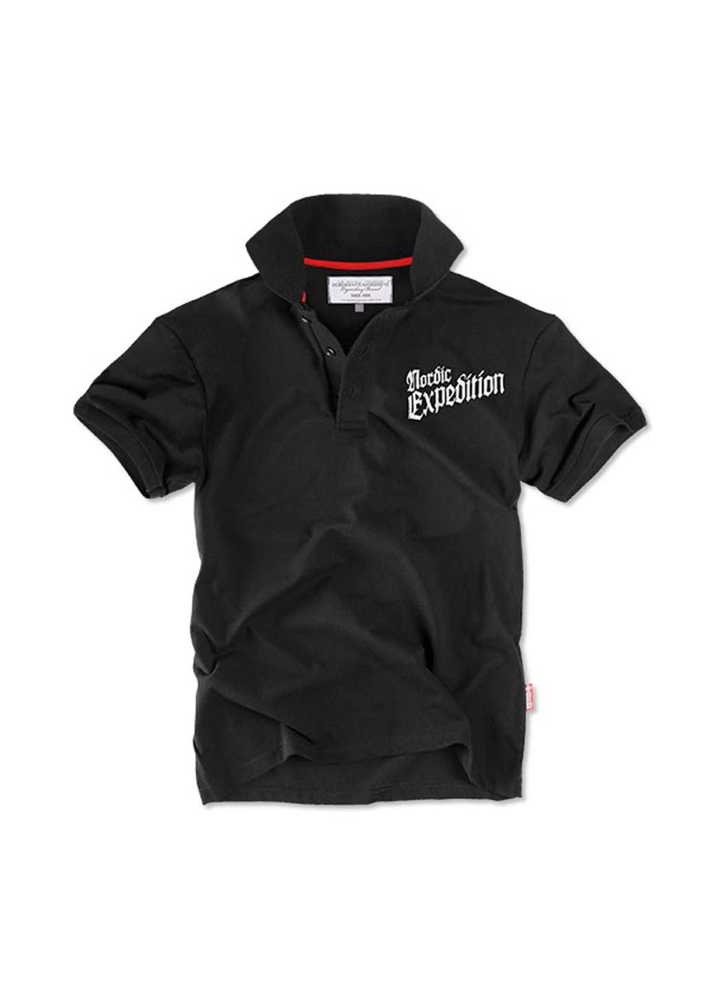 Черная футболка-футболка поло expedition tsp100bk для мужчин Dobermans Aggressive