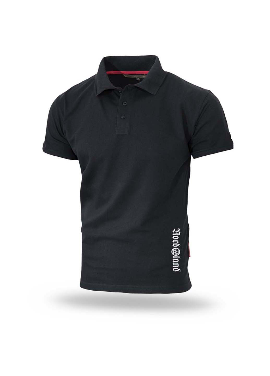 Черная футболка-футболка поло nortland для мужчин Dobermans Aggressive
