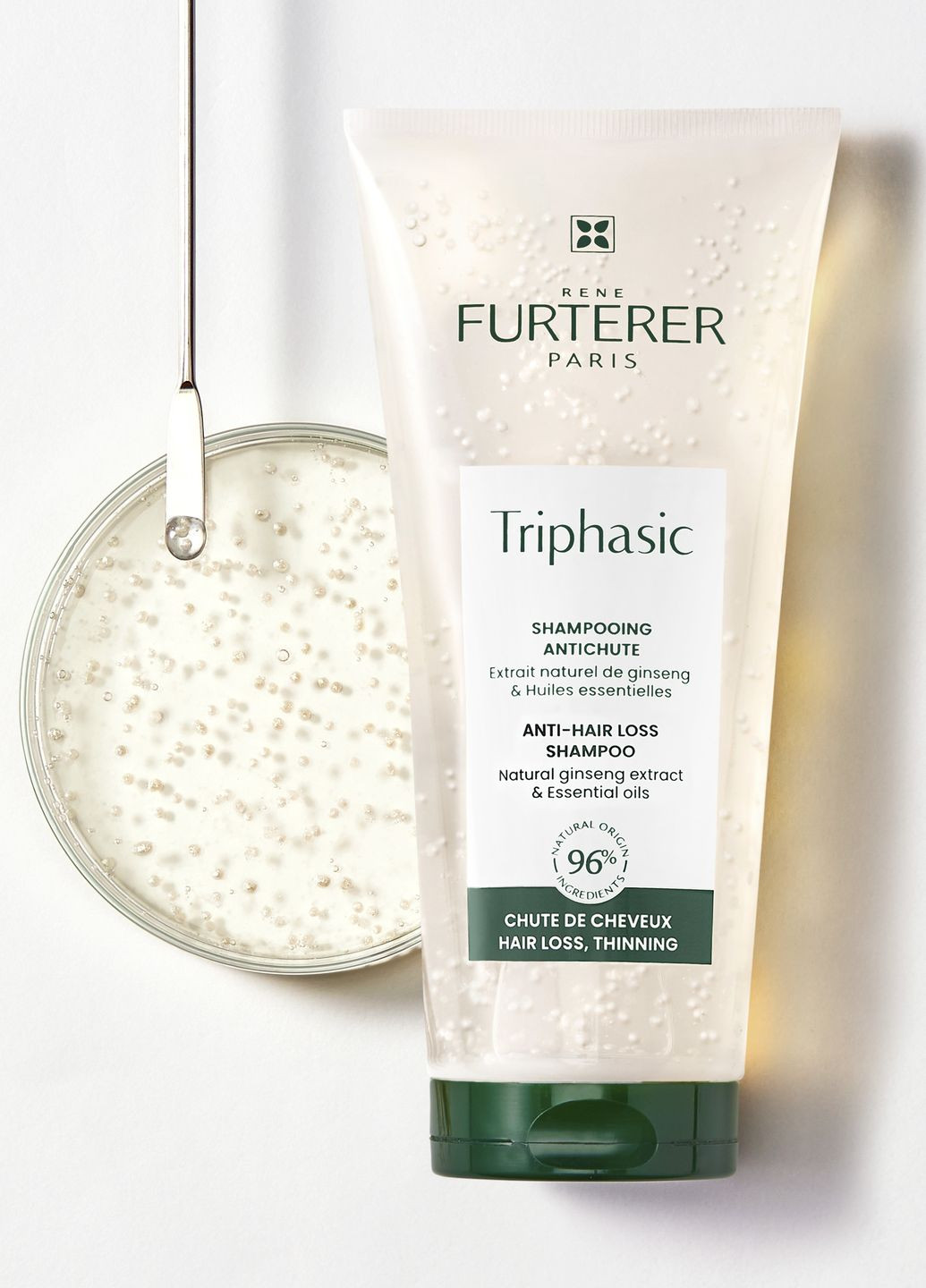 Triphasic Стимулюючий шампунь з ефірними оліями 200мл Rene Furterer (260478914)