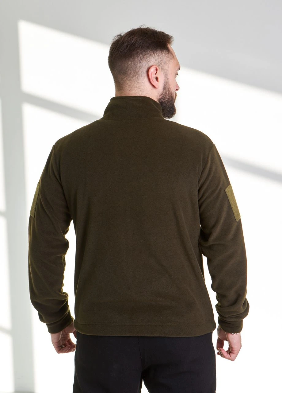 Флісова тактична кофта фліска армійська хакі колір / 3XL No Brand (260492520)