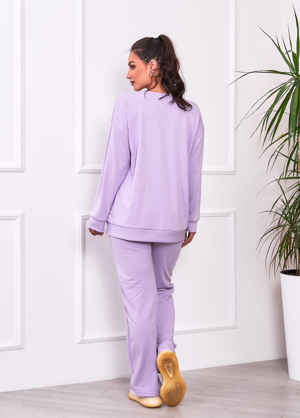 Домашній трикотажний костюм оверсайз Tailer (260492830)