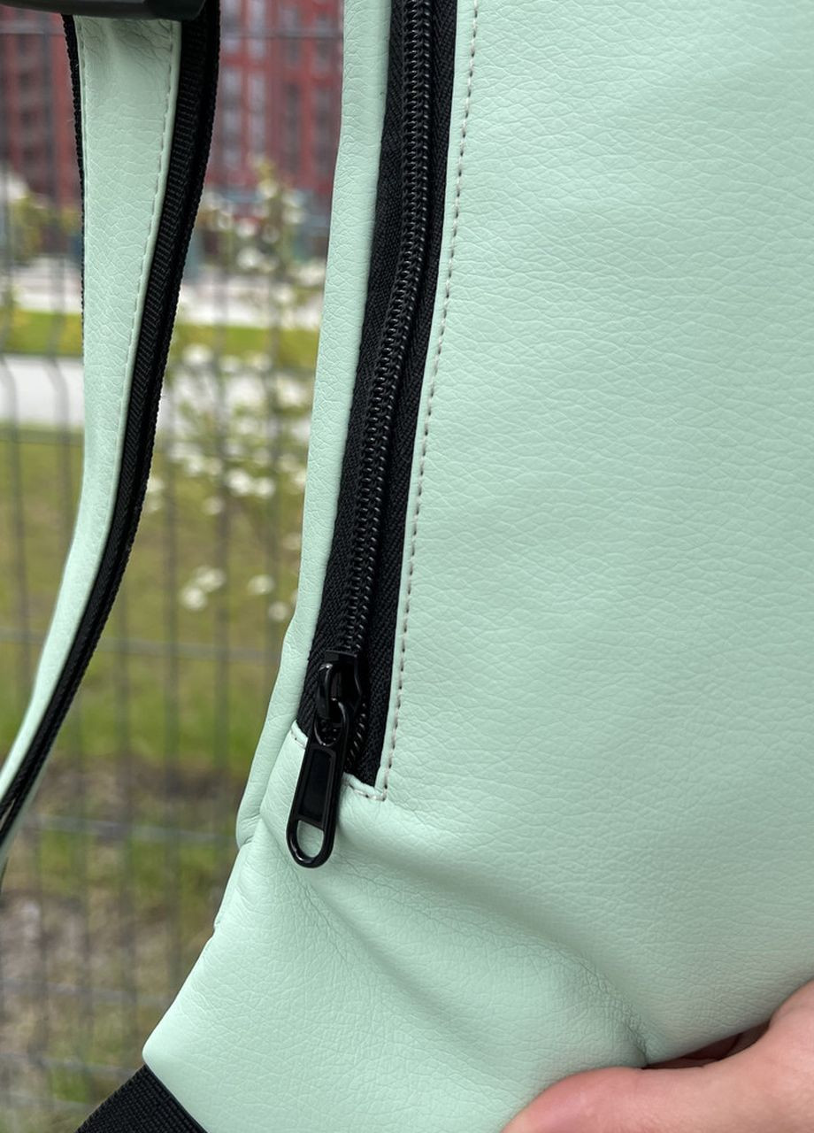 Жіноча нагрудна сумка-бананка, слінг-сумка практична і стильна мятний колір No Brand tender (260517651)