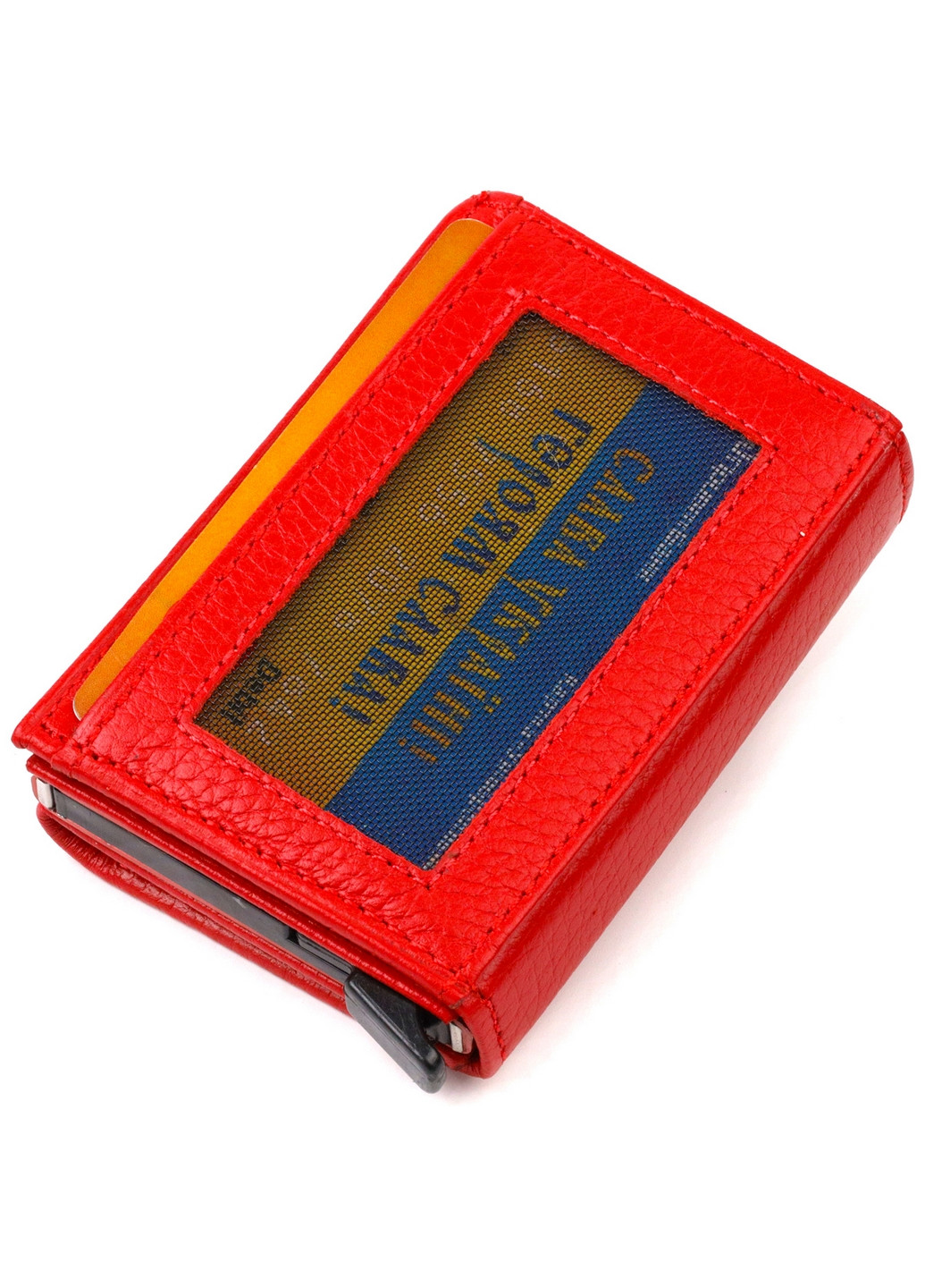 Картхолдер кожаный женский 6,5х9х2 см Canpellini (260498416)