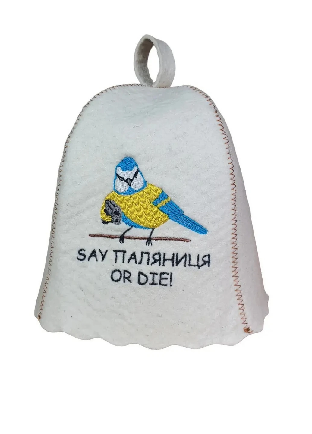 Банна шапка "Say паляниця or die!" Універсальний Luxyart (260496765)