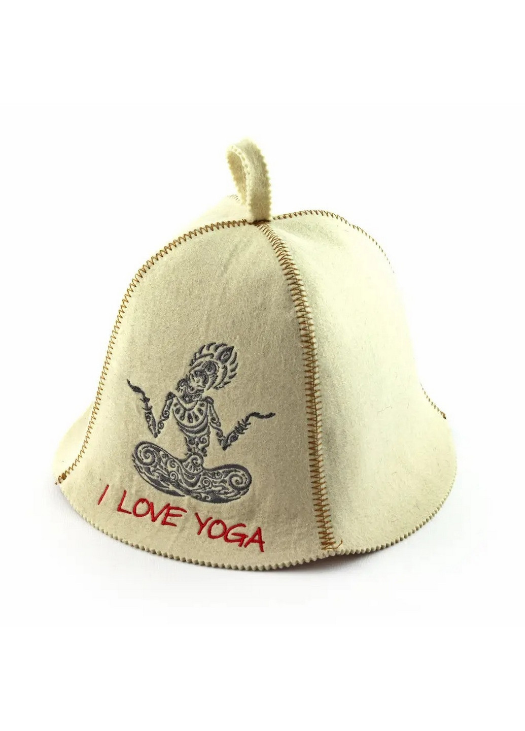 Банна шапка "I Love Yoga" Універсальний Luxyart (260499712)