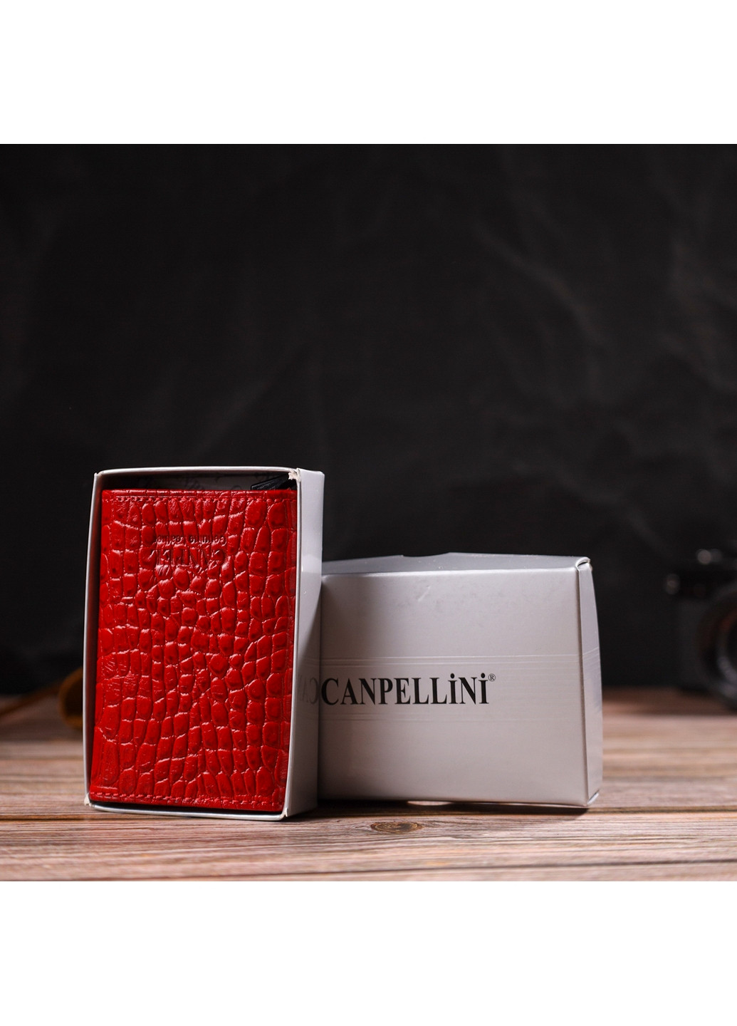 Картхолдер кожаный женский 6,5х9х2 см Canpellini (260498417)