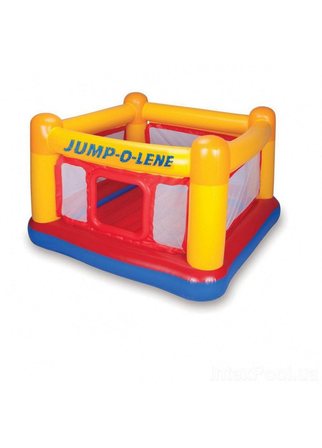 Детский надувной батут «Jump-O-Lene» 174x174x112 см Intex (260496173)