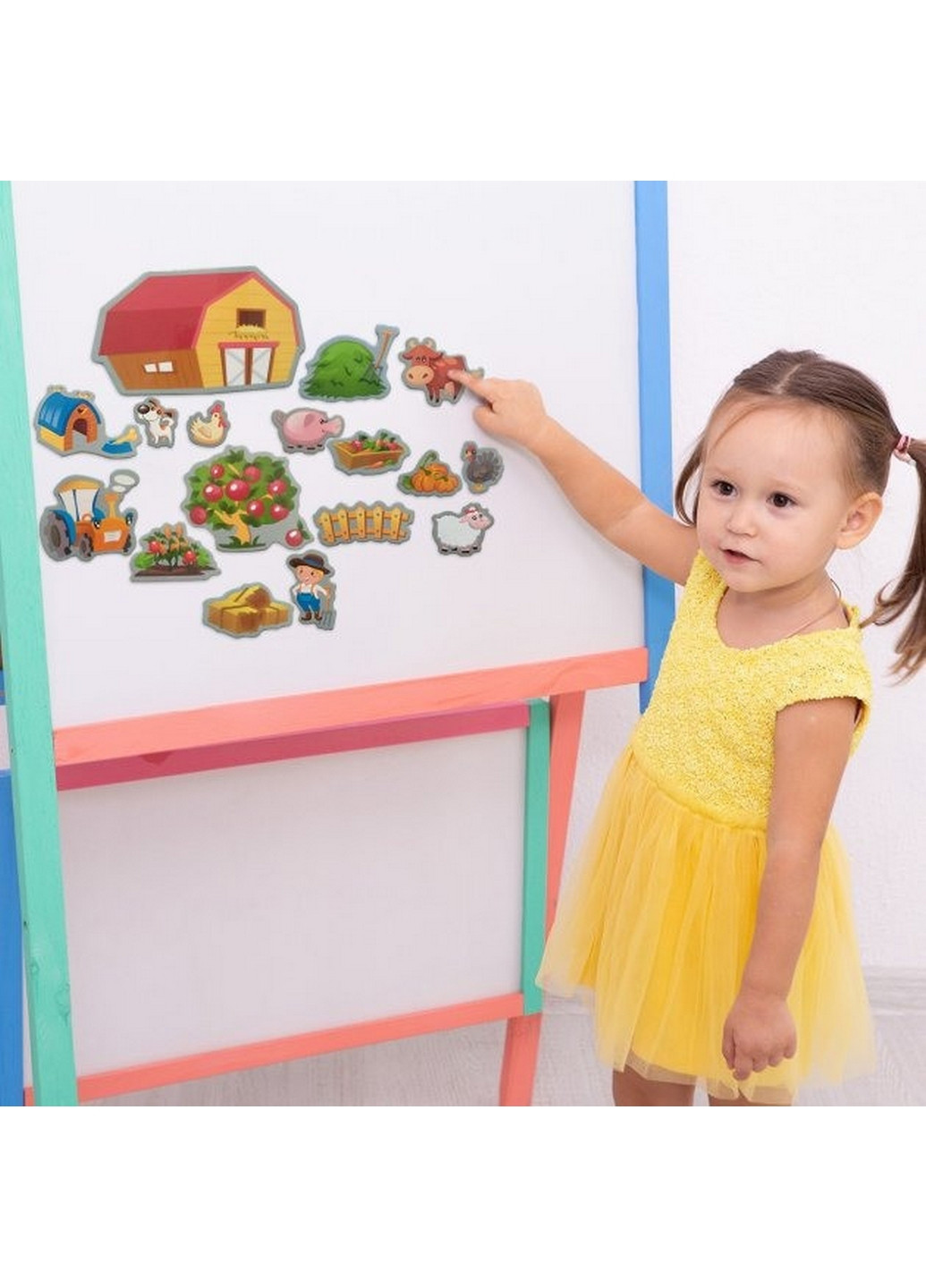 Набор магнитов "Веселая Ферма" 3,7х17х12 см MAGDUM (260496697)