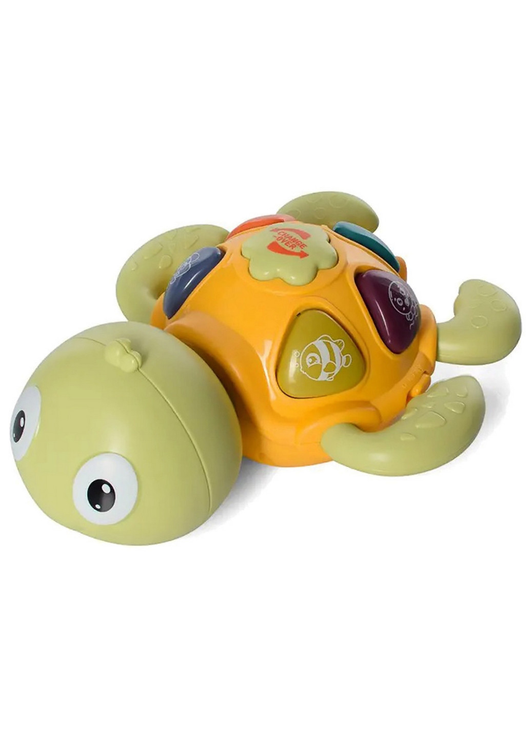Детская игрушка интерактивная "Черепаха" музыкальная 14х12х19 см Bambi (260496062)