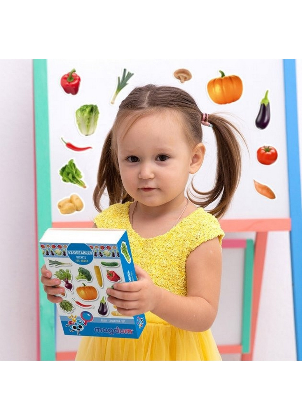 Набор магнитов "Овощи" 3,7х17х12 см MAGDUM (260497730)