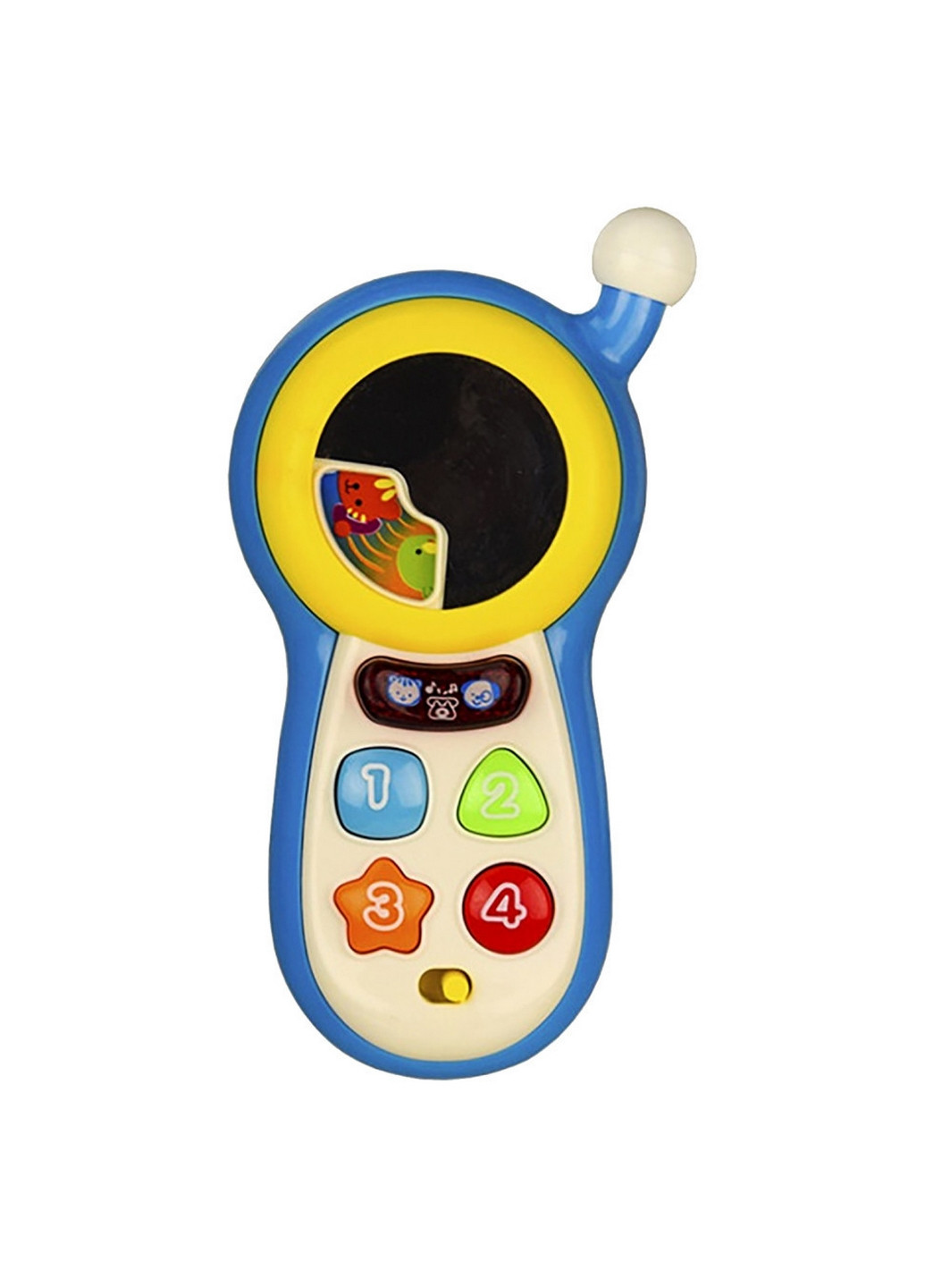 Музичний телефон, що розвиває, зі світловими ефектами 5х20х13 см Bambi (260496045)