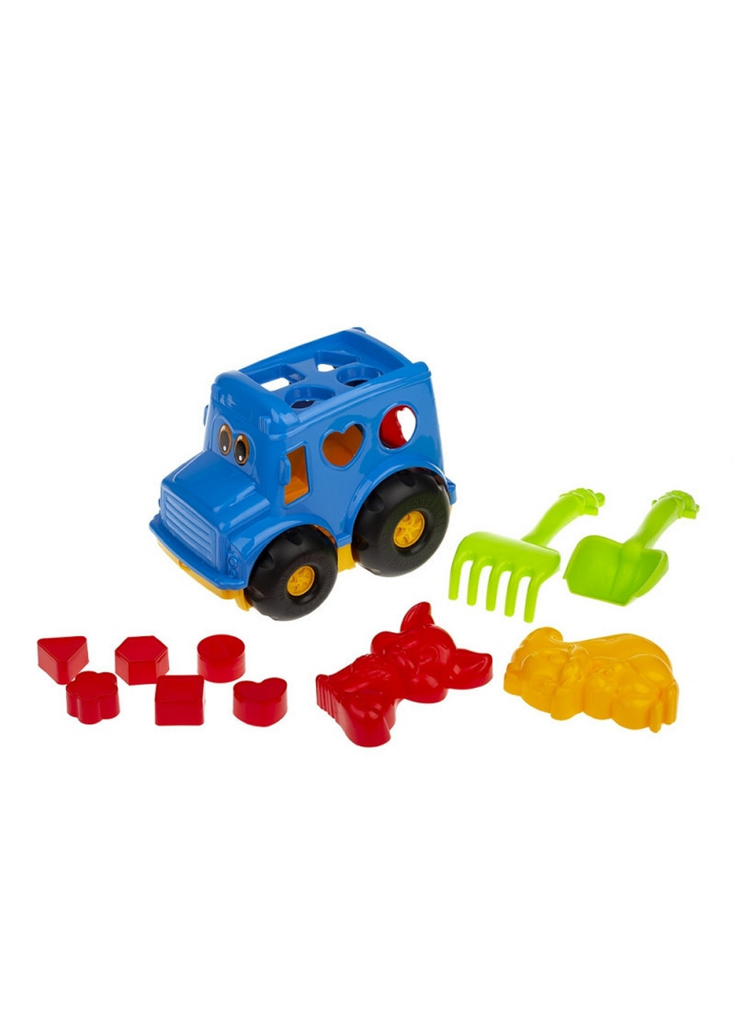 Сортер-автобус "Бусік" 15,5х25х24,5 см Colorplast (260499432)