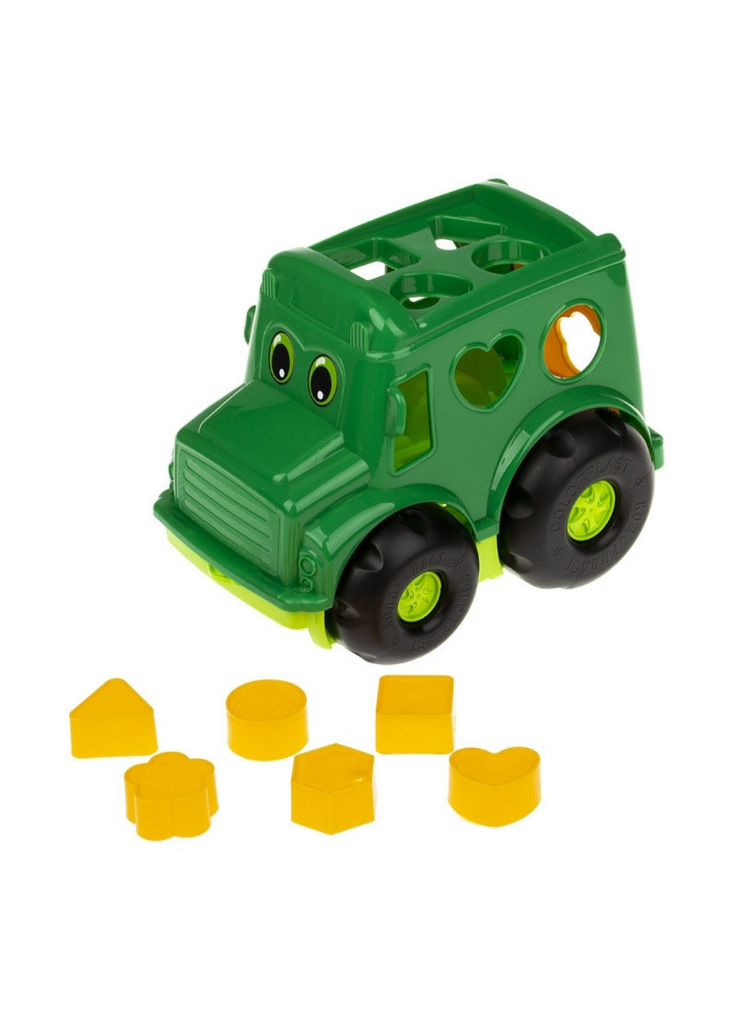 Сортер-автобус "Бусик" 15,5х23,5х17,5 см Colorplast (260496522)