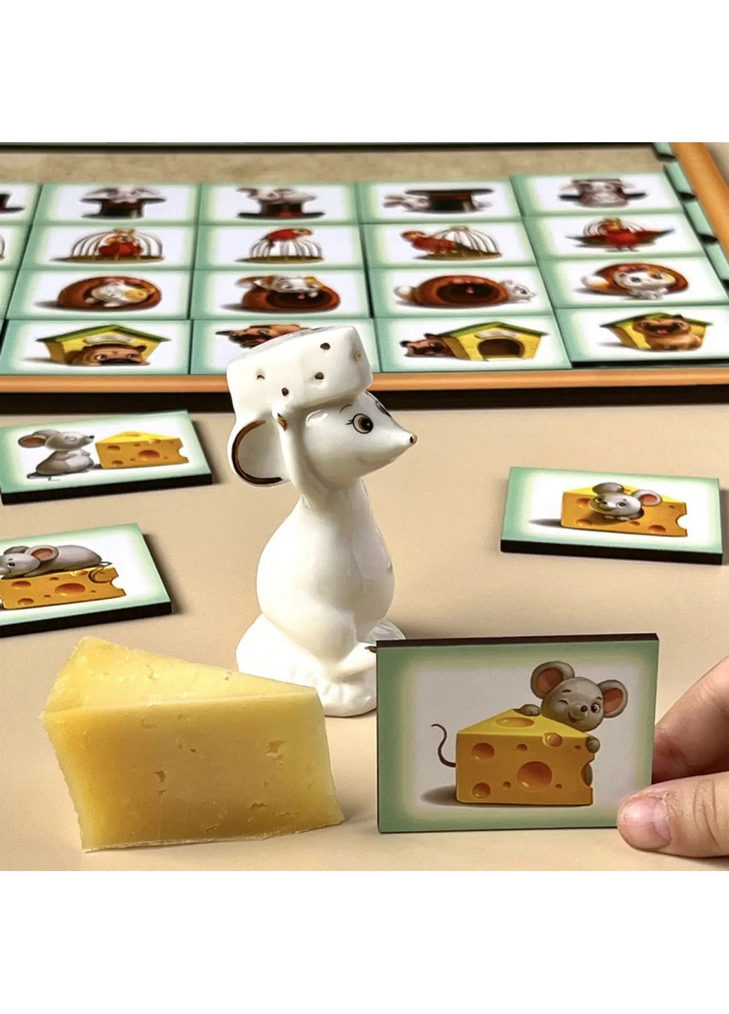 Дерев'яний пазл-вкладиш "Вчимо прийменники" сортер 1х31х23 см Ubumblebees (260497982)