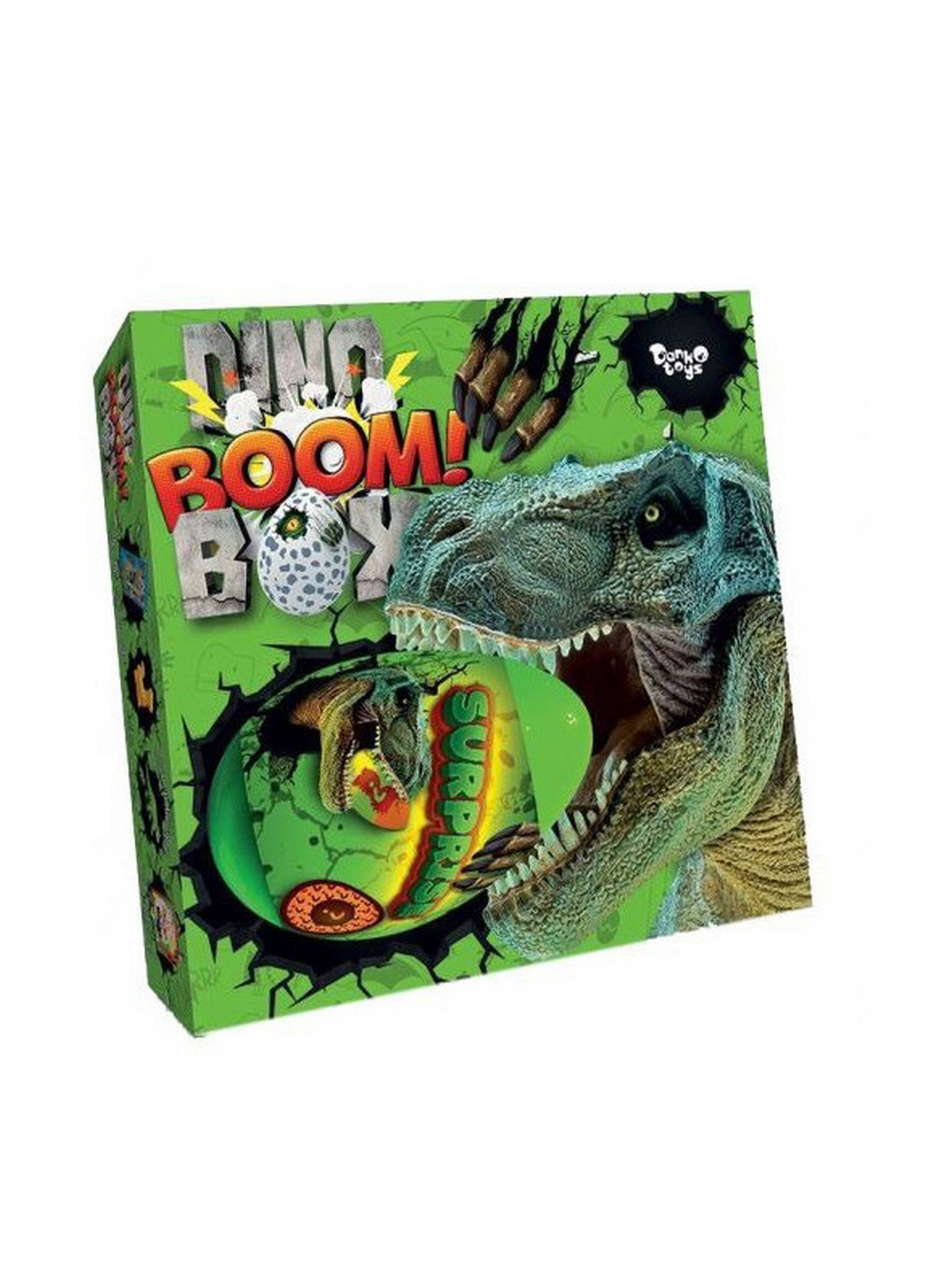 Набір креативної творчості "Dino Boom Box" рус 4х18,5х18,5 см Danko Toys (260499514)