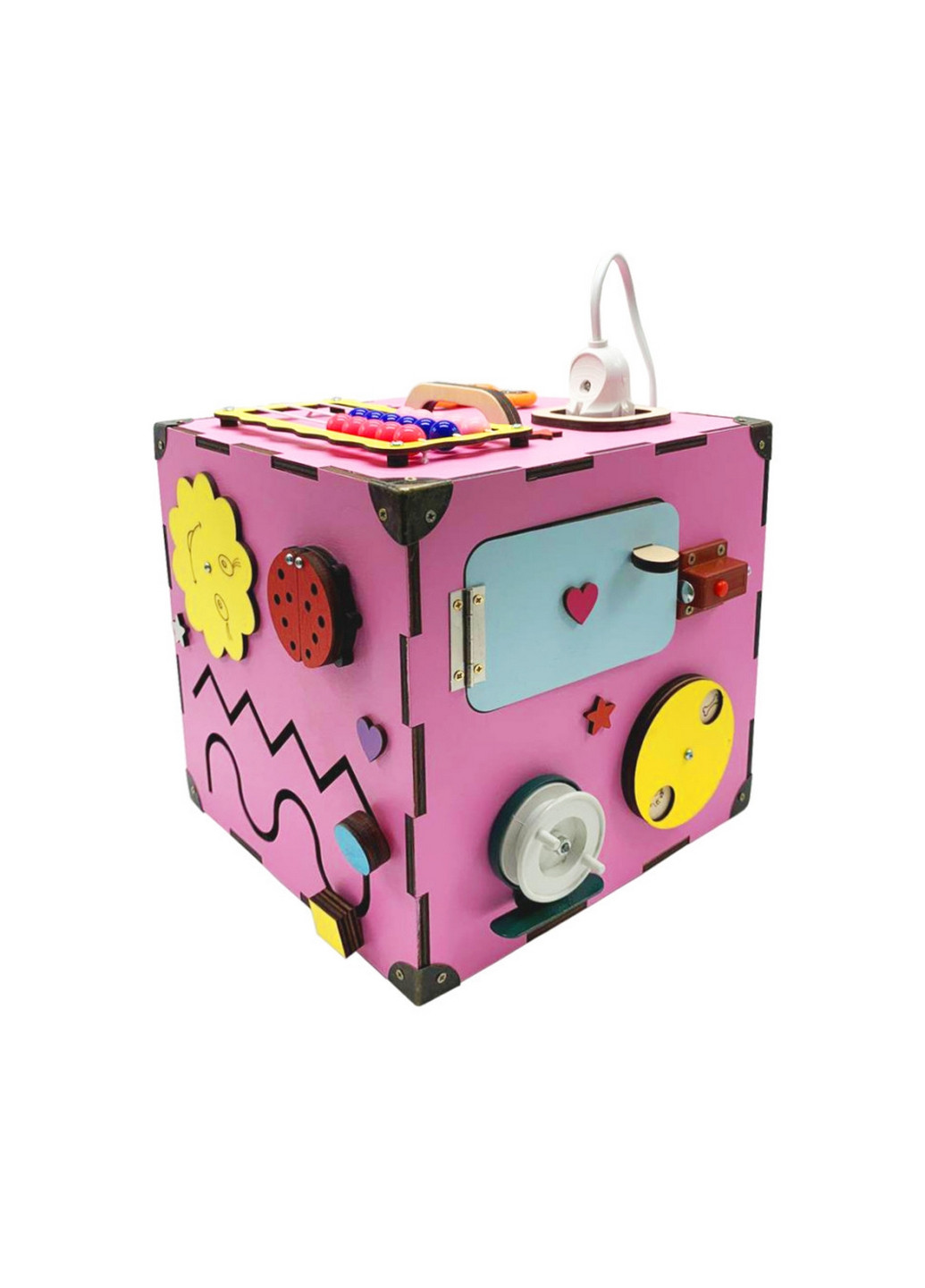 Развивающая игрушка "Бизикуб" 23х23х23 см No Brand (260497226)