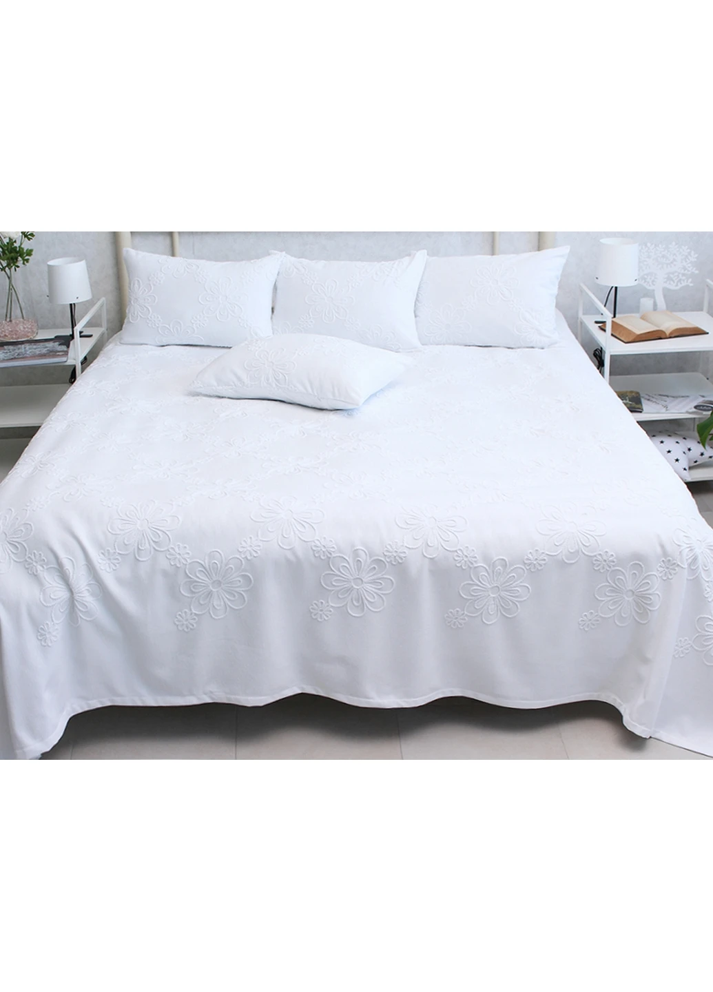 Комплект покрывало с наволочками 160х240 см No Brand (260496222)