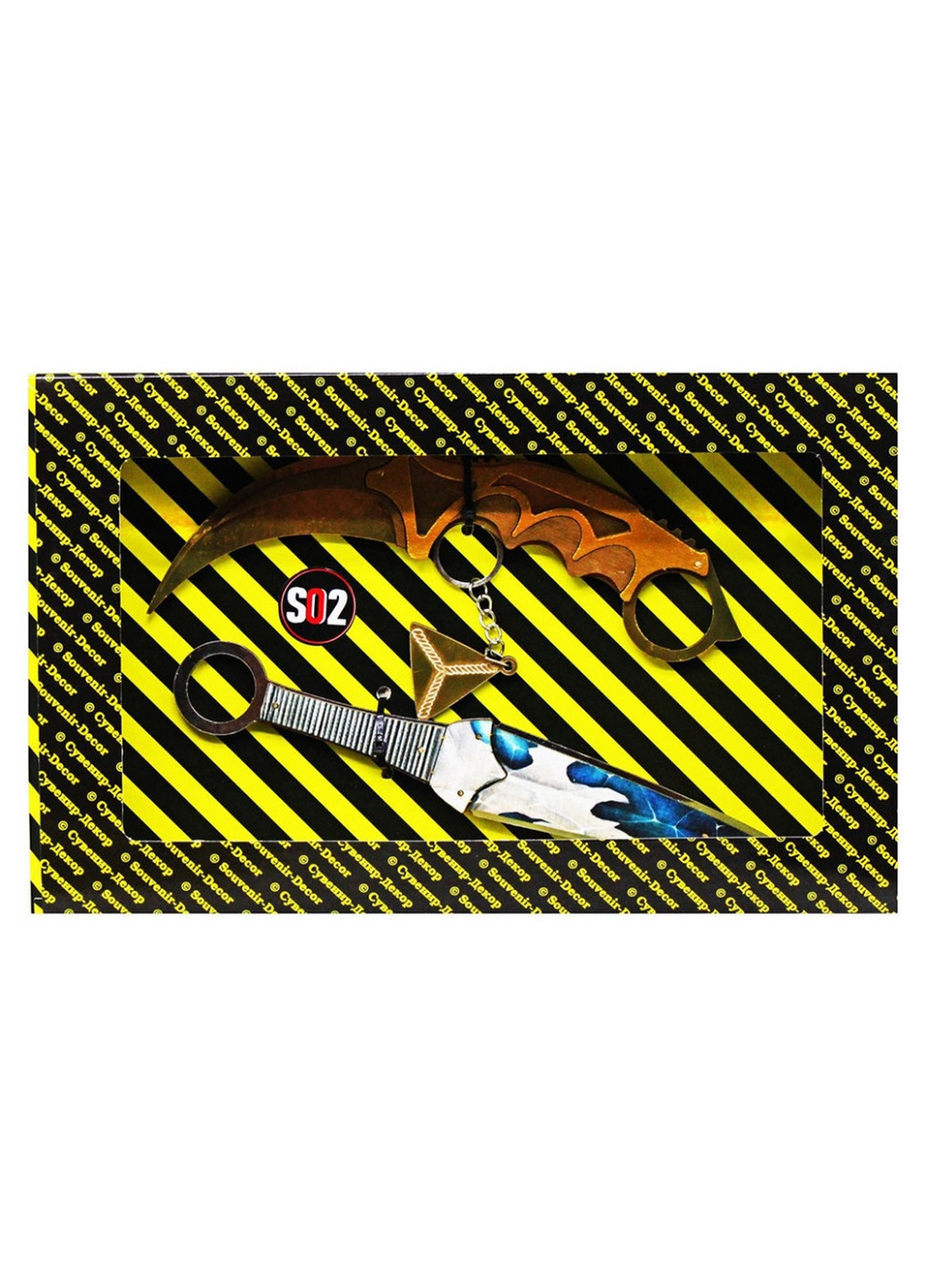 Набор ножей сувенирных деревянных 5х29х18,5 см Сувенір-Декор (260499771)