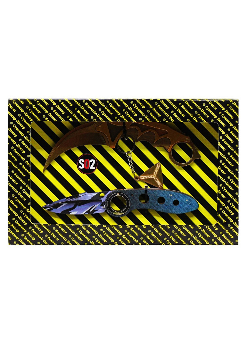 Набор ножей сувенирных деревянных 5х29х18,5 см Сувенір-Декор (260496934)