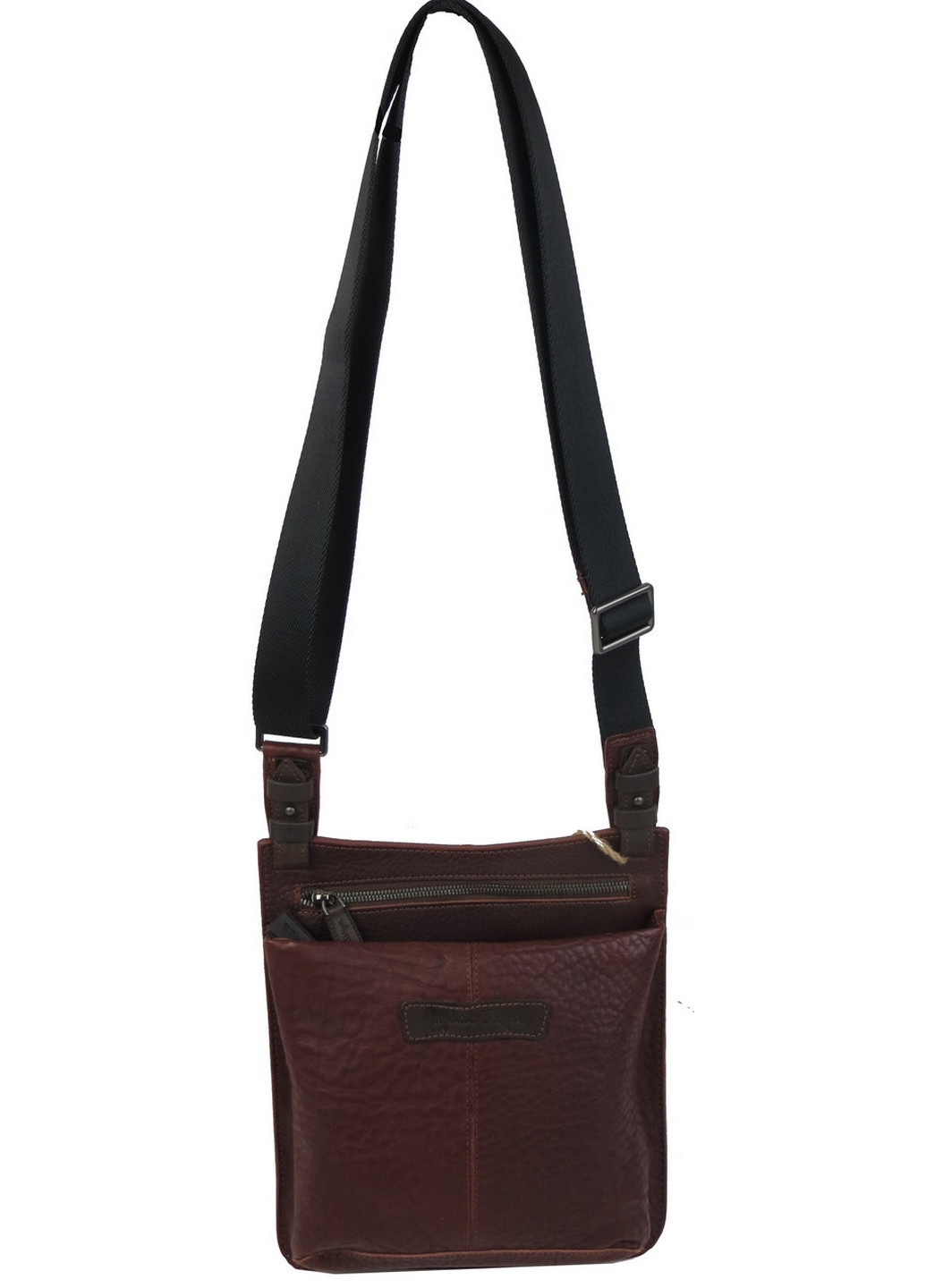 Шкіряна чоловіча сумка 24х26х3 см Mykhail Ikhtyar (260496200)