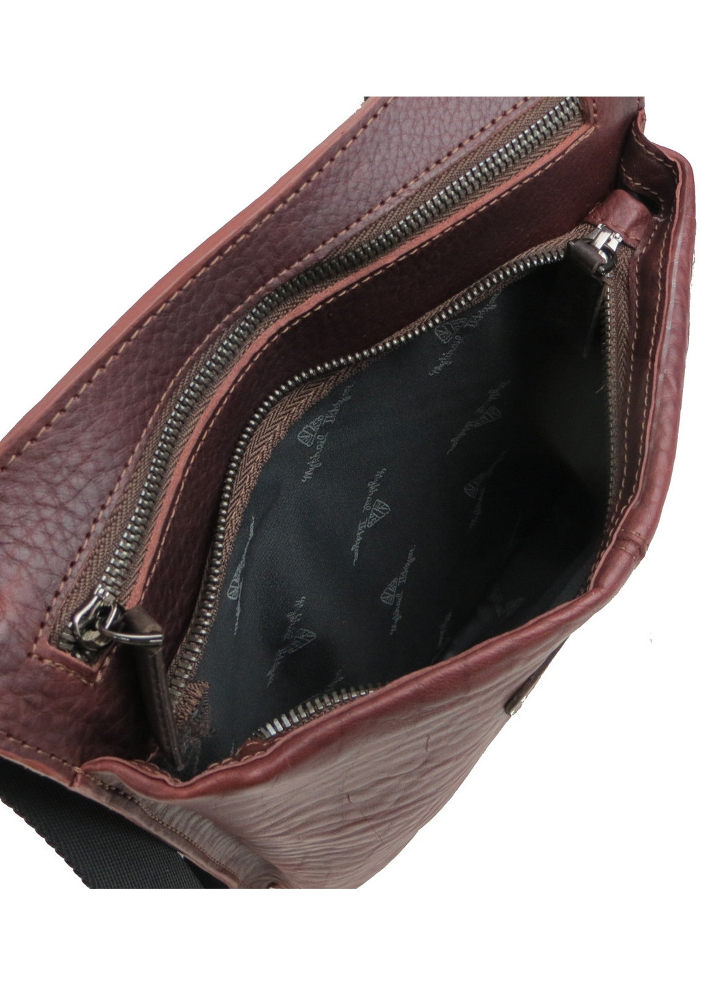 Шкіряна чоловіча сумка 24х26х3 см Mykhail Ikhtyar (260496200)