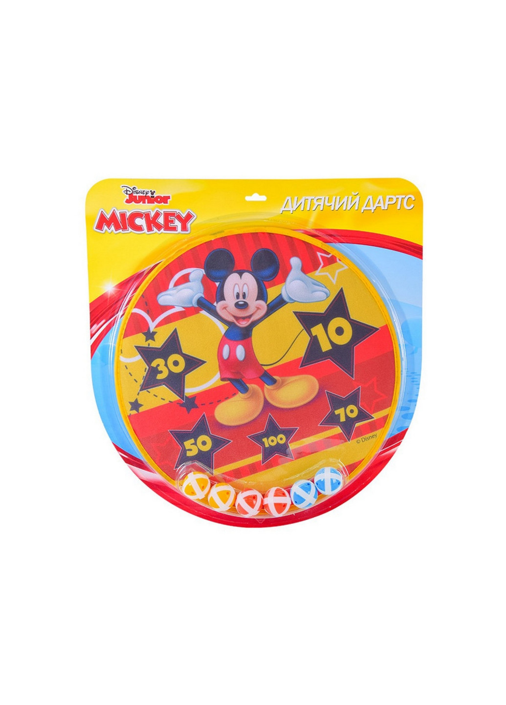 Дитячий дартс "Міккі Маус" з кульками на липучці 47,5х50х4 см Bambi (260499130)