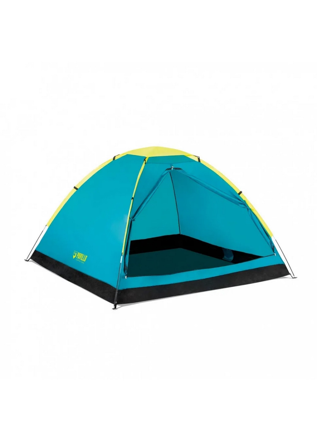 Палатка туристическая трёхместная с навесом 56х13х11 см Bestway (260496739)