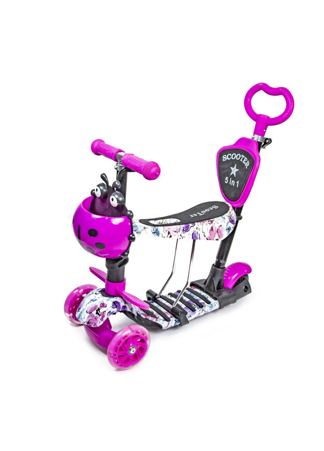 Самокат 5 в 1, многофункциональный От 2-8 лет Scale Sports (260498877)