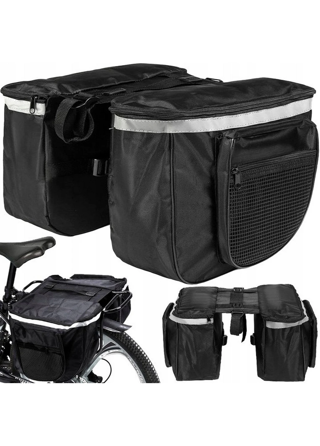 Багажна велосумка 28L 32х32х26 см No Brand (260497288)