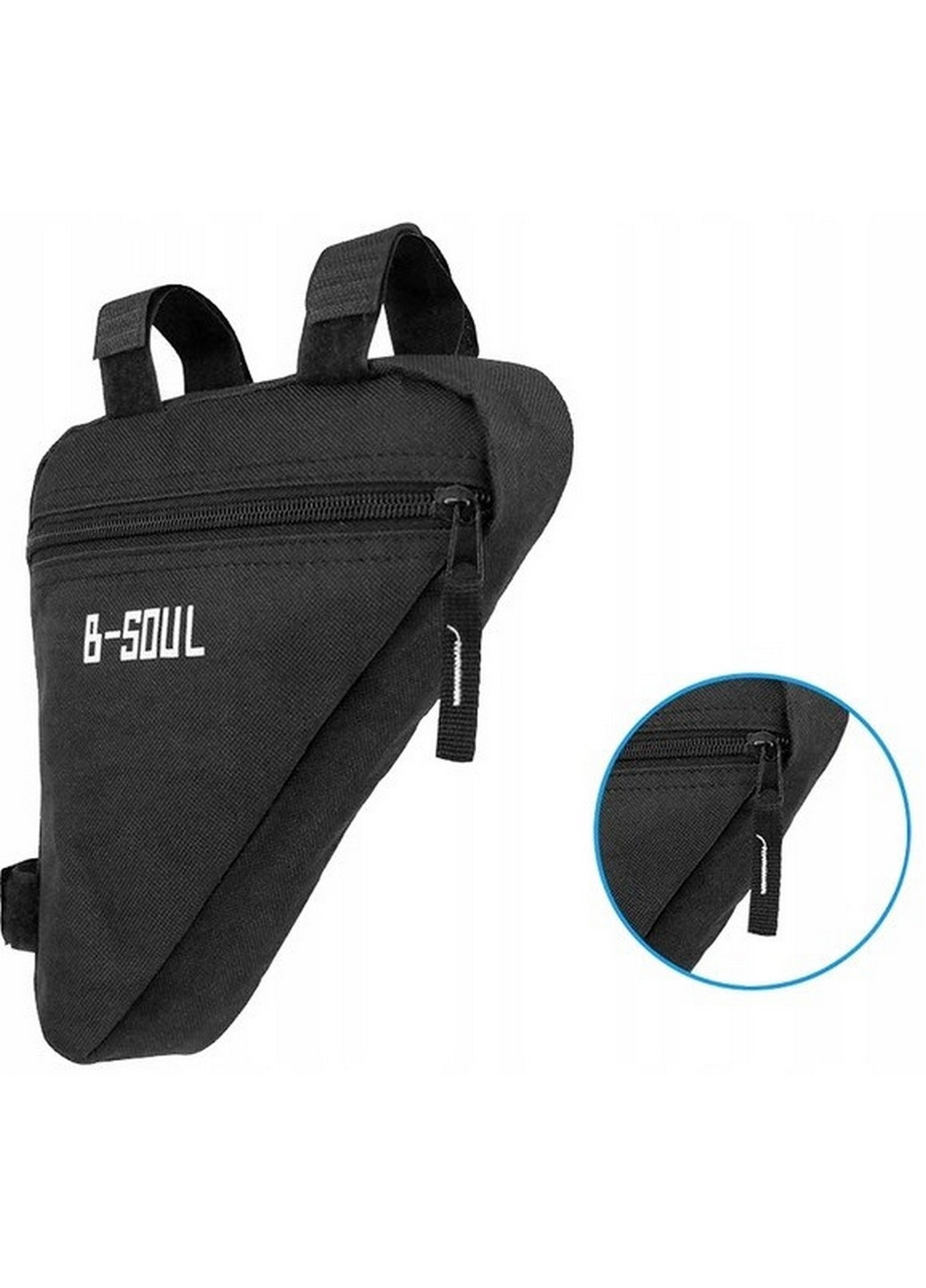 Велосипедна сумка на раму 1L 19x18x4см B-Soul (260496945)