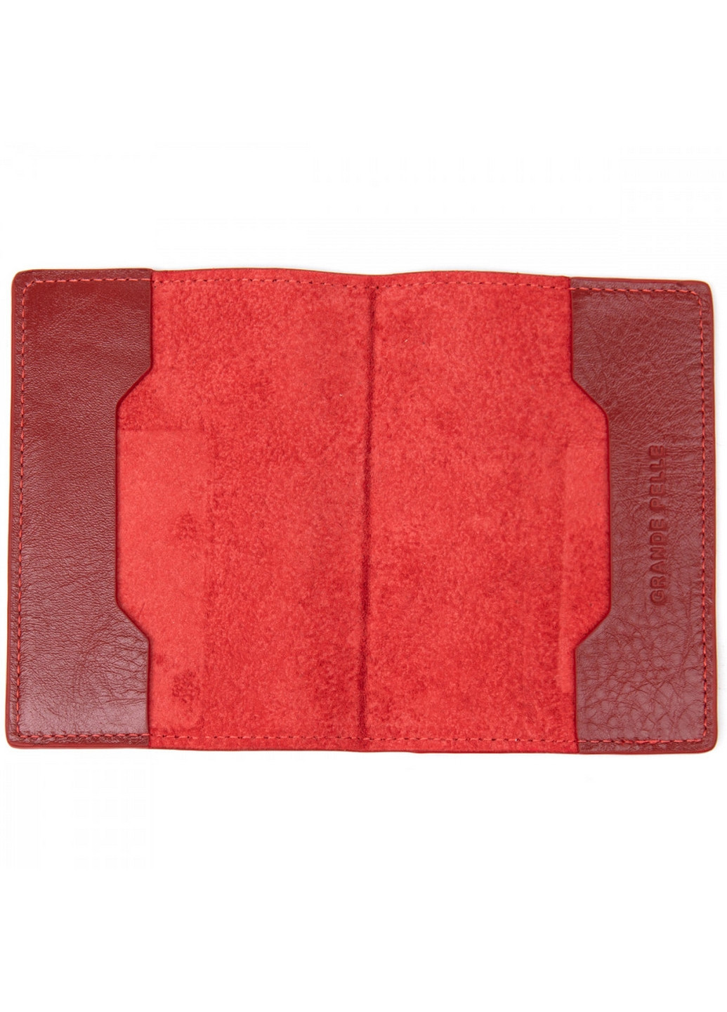 Шкіряна обкладинка для документів 14х10х0,5 см Grande Pelle (260497452)