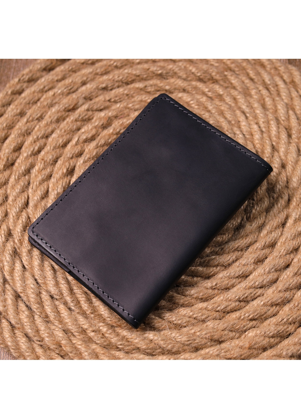 Обкладинка для документів шкіряна 10х14х0,5 см Grande Pelle (260496495)