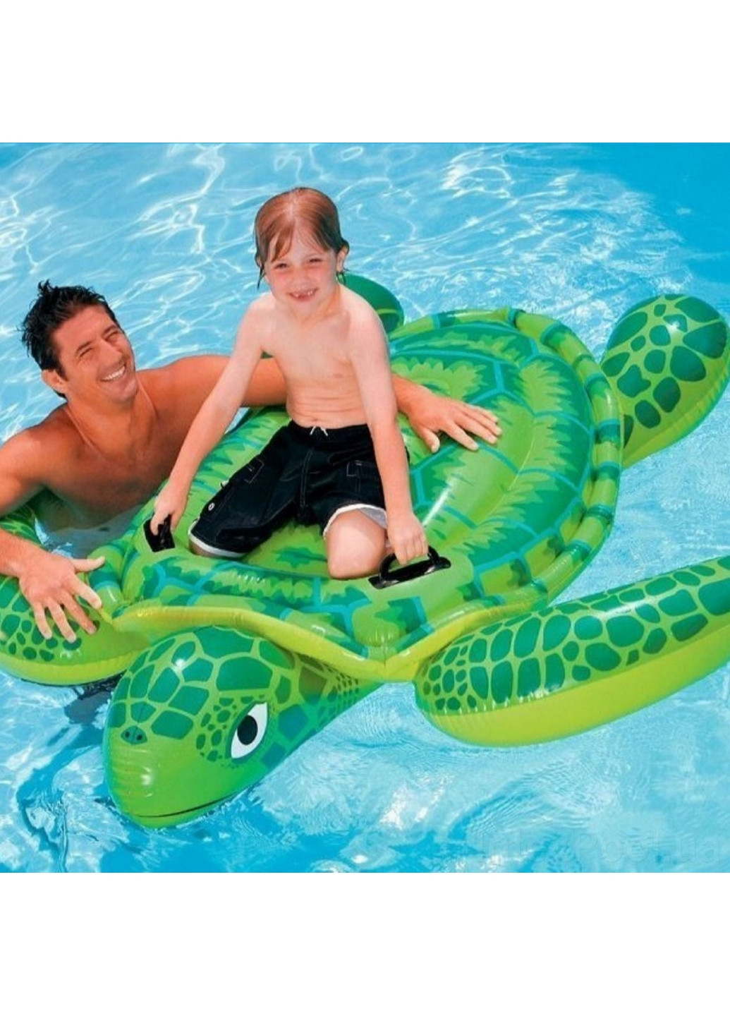 Дитячий надувний плотик "Черепаха" 150x127 см Intex (260513030)
