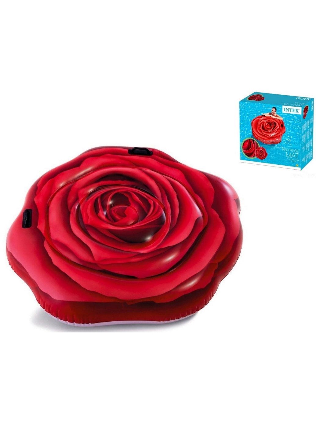 Матрас "Троянда" 137х132 см Intex (260512027)