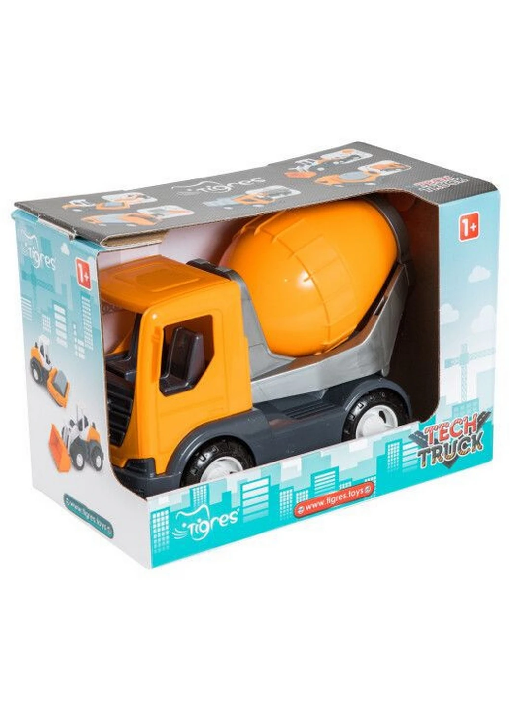 Игрушечная машинка городских служб "Tech Truck", 3 вида От 12 мес Tigres (260513053)