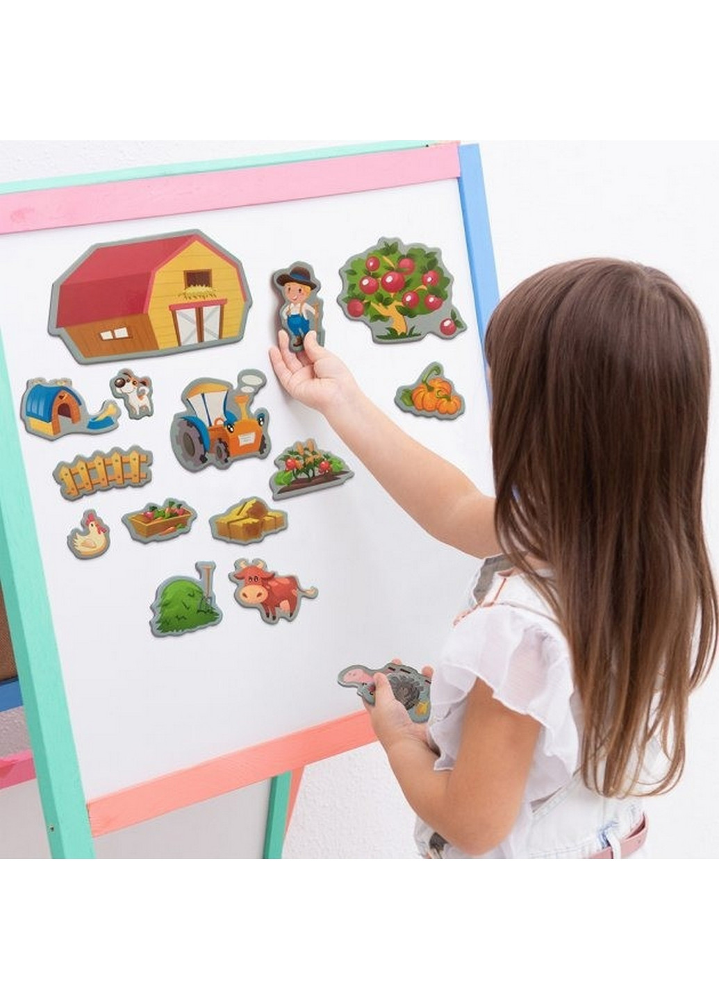 Набор магнитов "Веселая Ферма" 3,7х17х12 см MAGDUM (260512563)