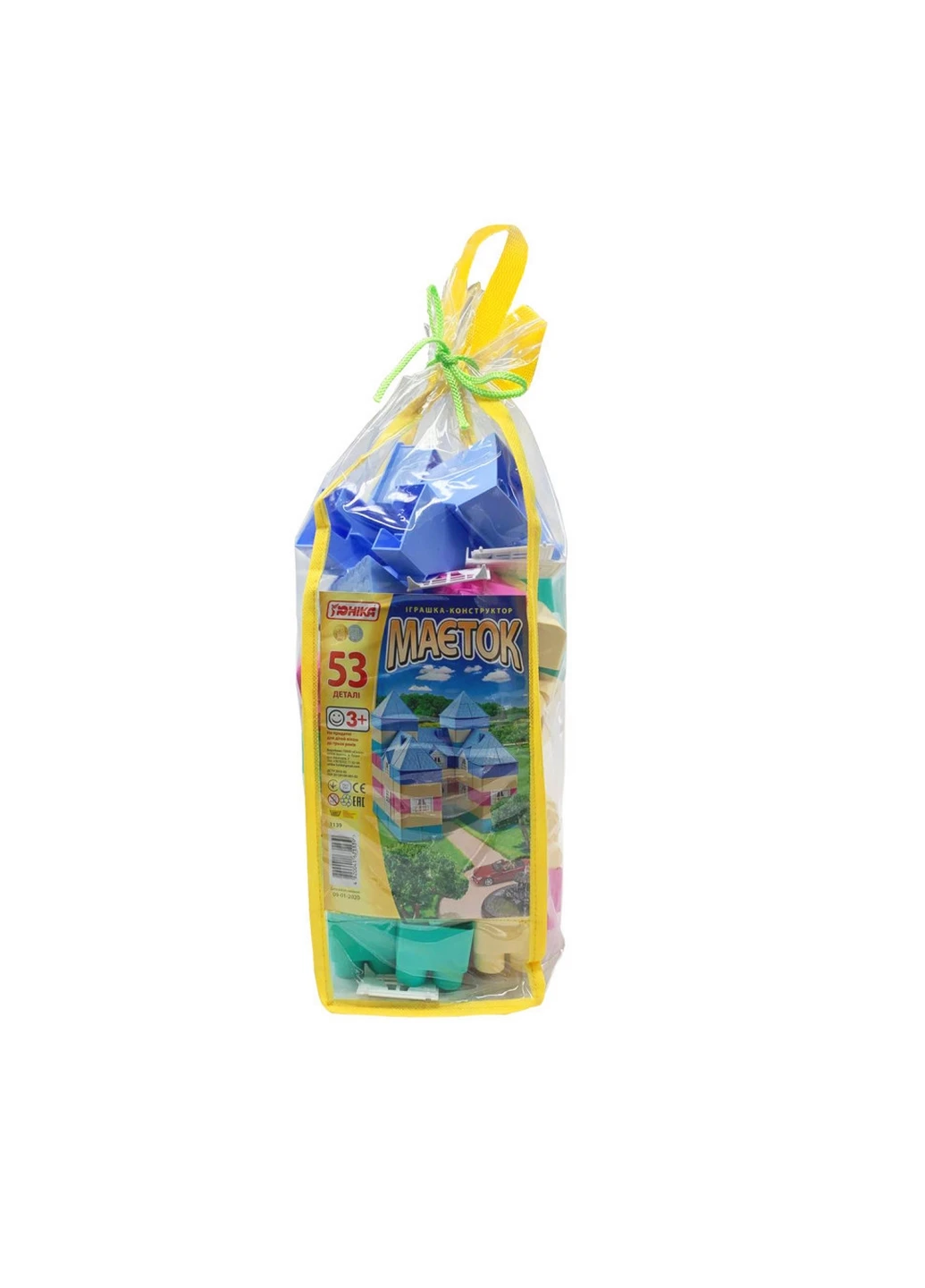 Дитячий конструктор "Маєток" 53 деталі 15х55х20 см Юника (260514260)