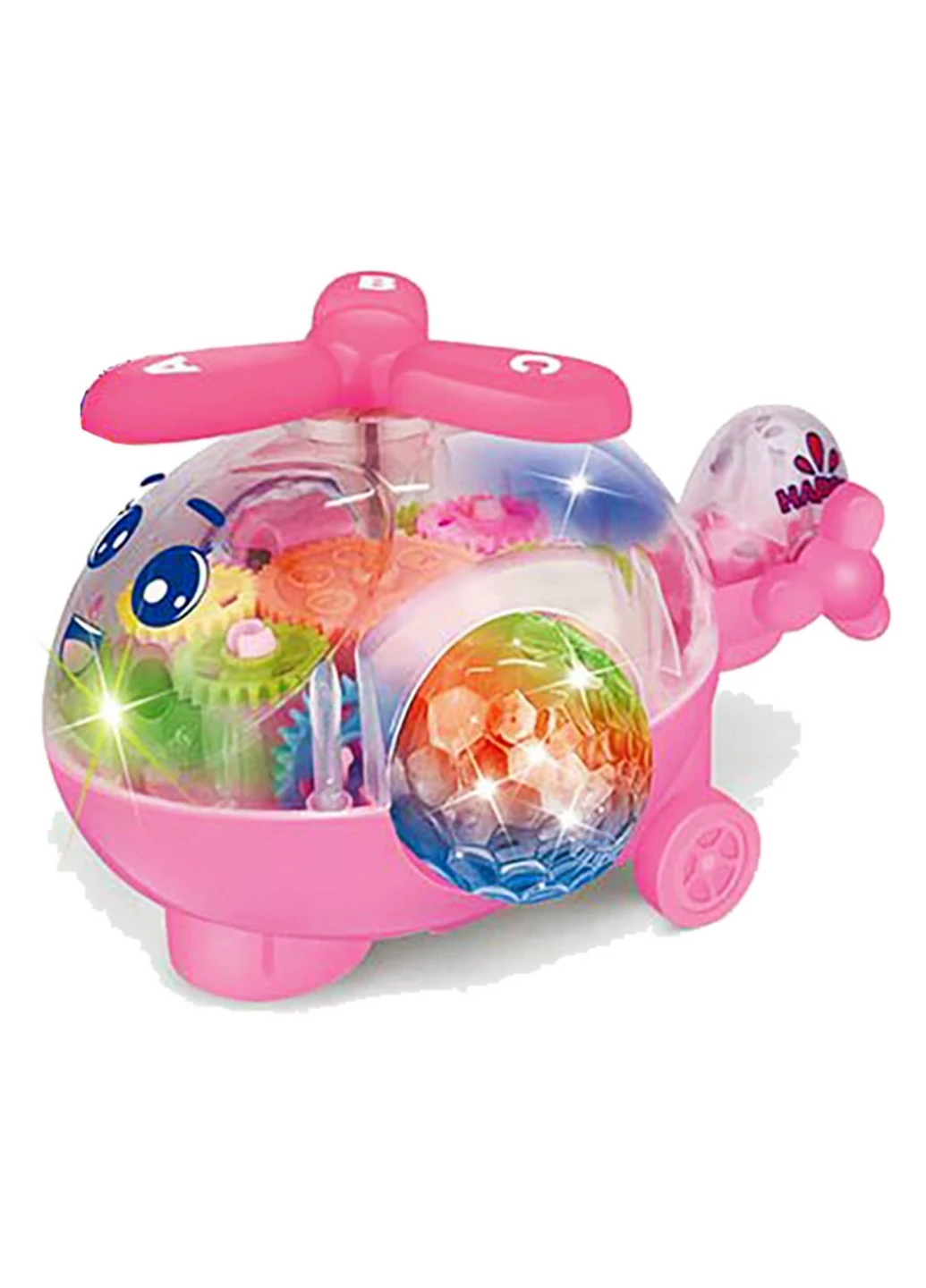 Вертолет музыкальный 12,2х13х16,3 см A-Toys (260513307)
