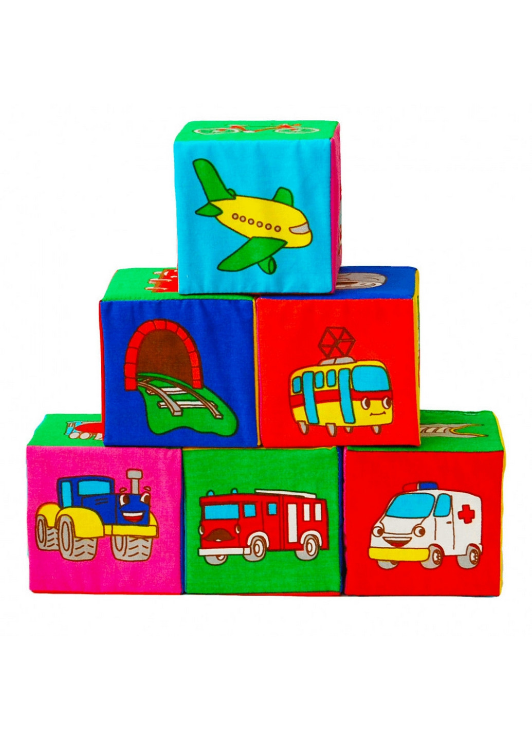 Игрушка мягконабивная "Набор кубиков" 24х16,5х8 см Macik (260514292)