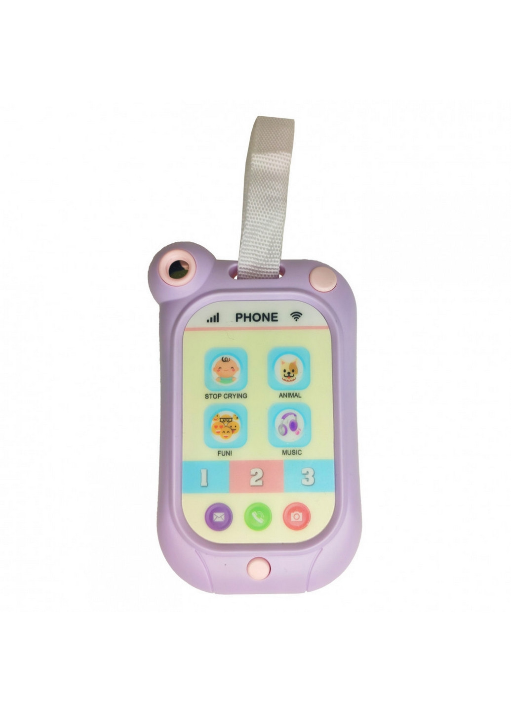 Іграшка мобільний телефон інтерактивний 2х8х12,5 см Metr+ (260513175)
