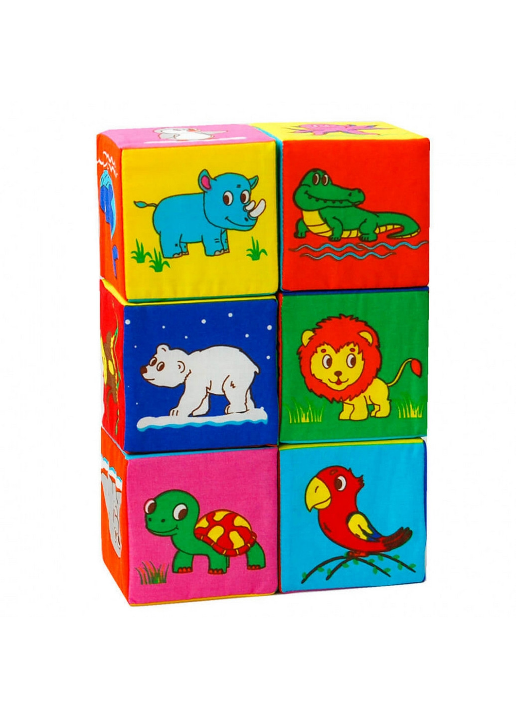 Игрушка мягконабивная "Набор кубиков" 24х16,5х8 см Macik (260512551)