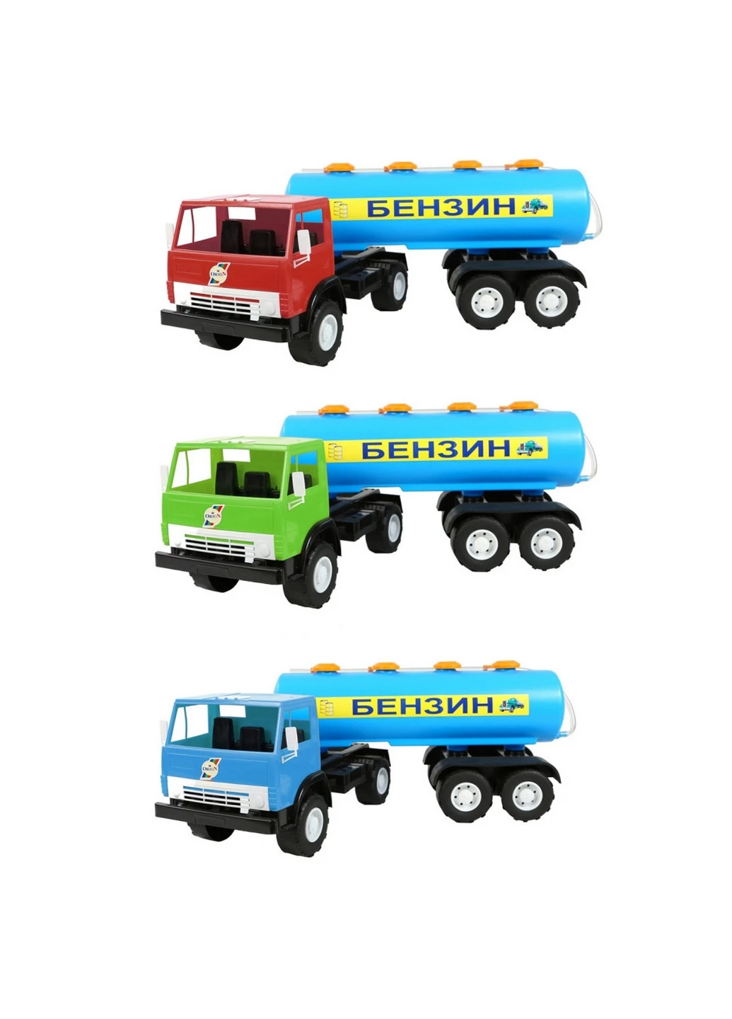 Дитяча машинка "Автоцистерна" з люками, що відкриваються 22х63,5х19,5 см Orion (260512210)